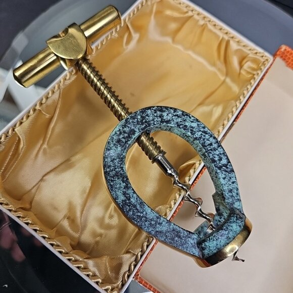 Vintage Walter Bosse Corkscrew Horseshoe Vienna, Austria, 1950s-60s With Box! - Picture 5 of 16